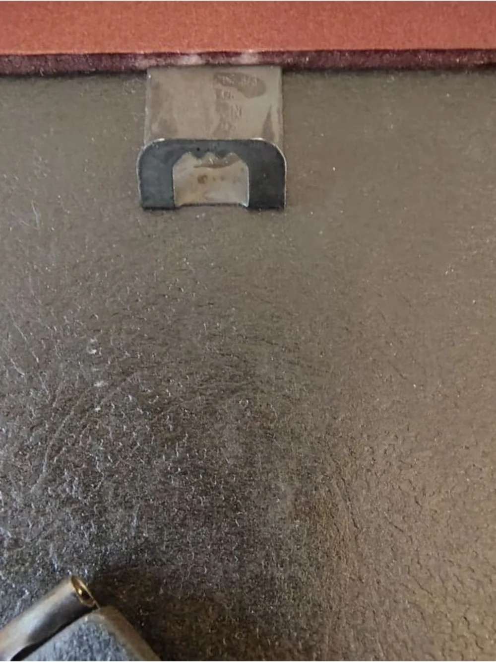 Vtg 90s Beach Theme Brown Picture Frame Pineapple Palm Tree Taiwan 4x6